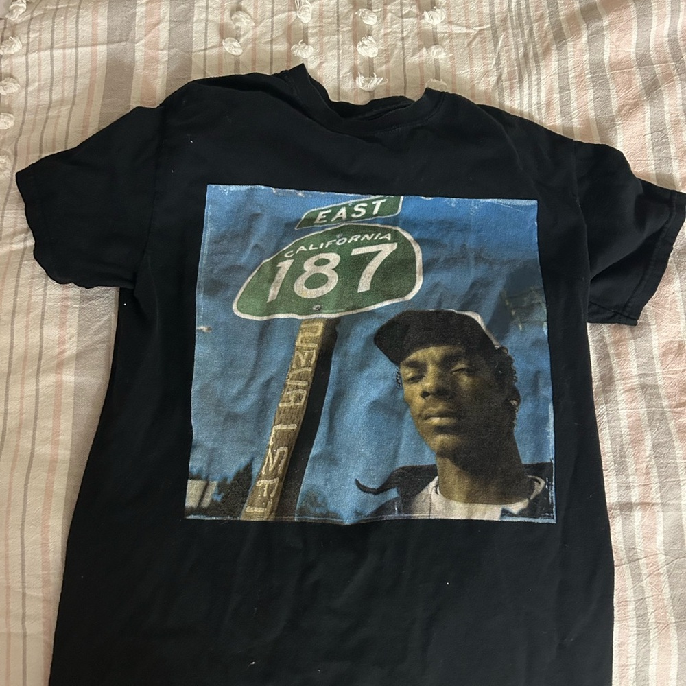 Black Snoop Dogg T-Shirt